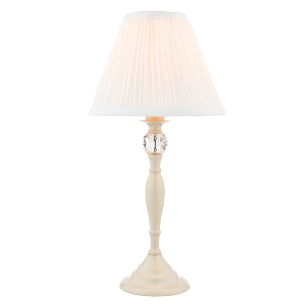 (image for) Laura Ashley Ellis Table Lamp Cream With Ivory Shade